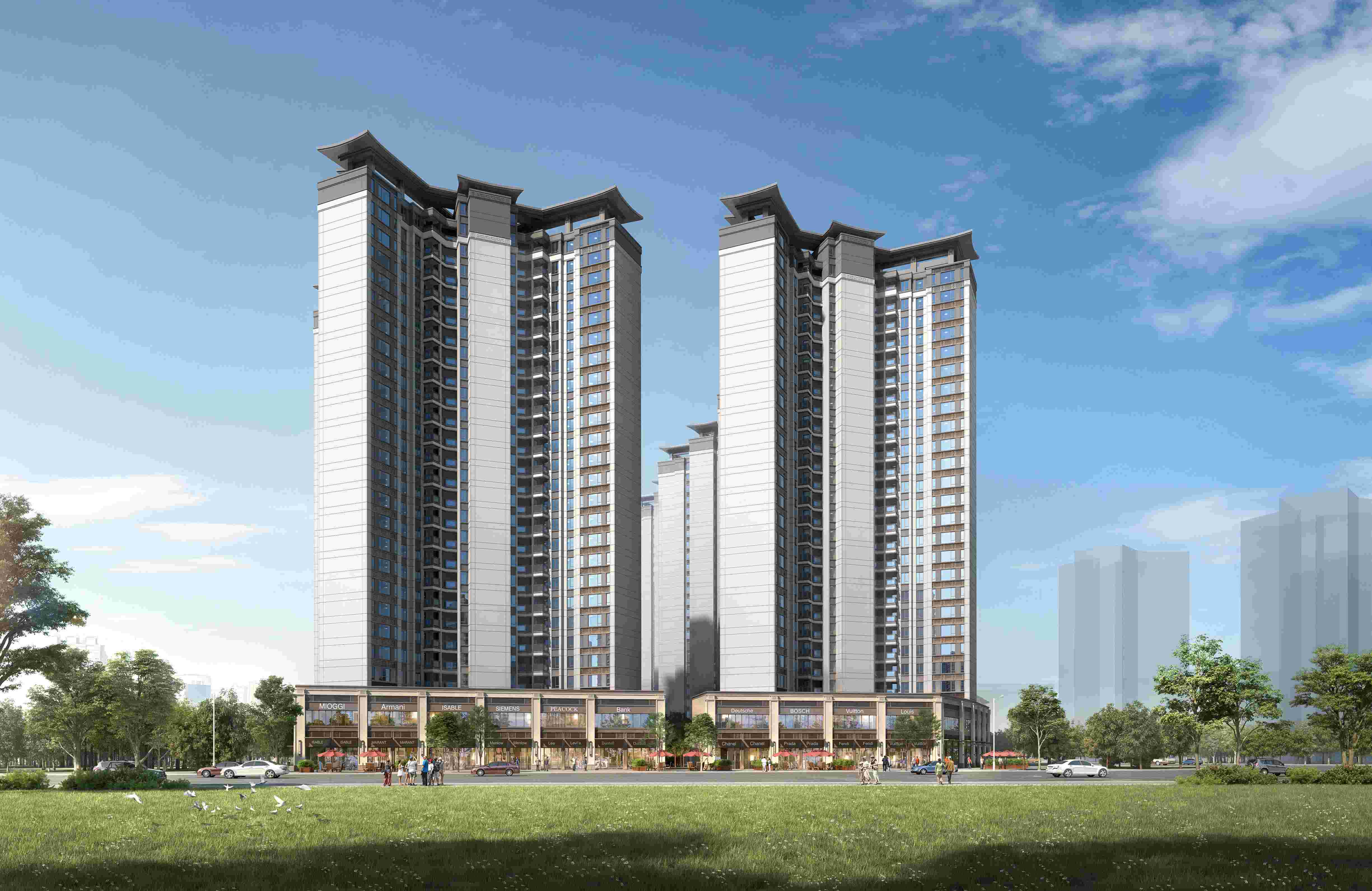 建发和鸣新春特惠住宅1.9万起，叠墅3.5万起
