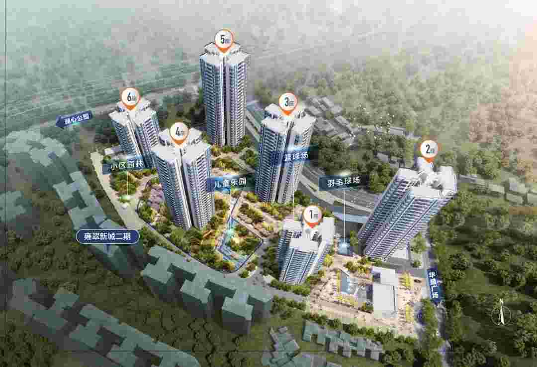 乐平碧桂园四季峰景新春钜惠单价7字头上车广佛红盘