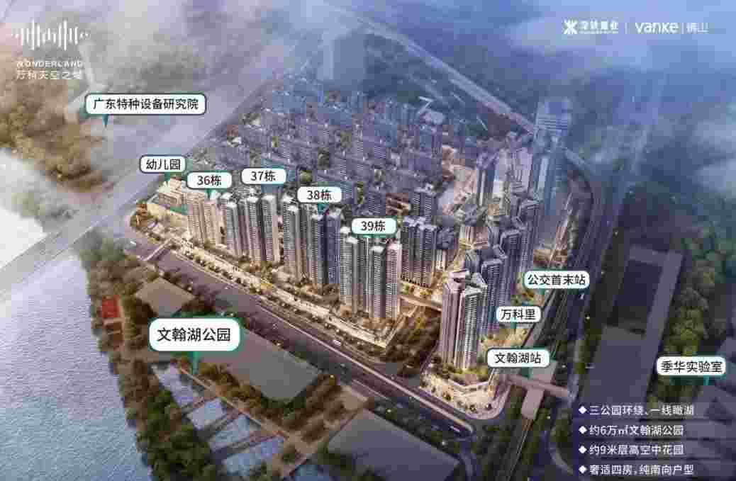 佛山万科天空之城最新房价,一口价房源27xxx元/㎡起,三山置业首选