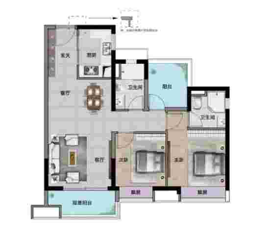 融创半岛壹号91㎡户型图.jpg