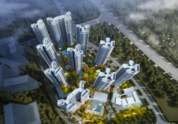 佛山乐从楼盘最新消息,中建映湖万黛13X万起抢住佛山新城