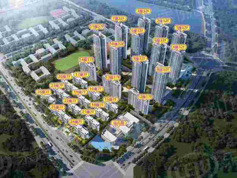 佛山乐从首开平湖如院户型好不好?约95-120㎡全南向三四房