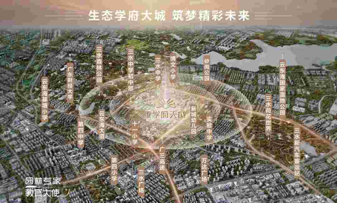 佛山三水楼盘方直学府天成好不好?单价6600元起抢省级中小学华宅