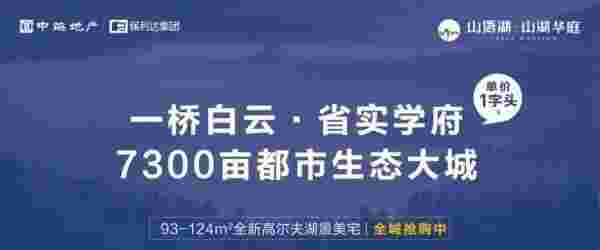 佛山中海山语湖怎么样?一线望江,省实学校旁